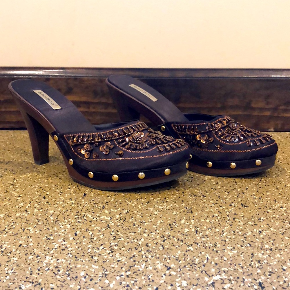 Boho Sequined Heels